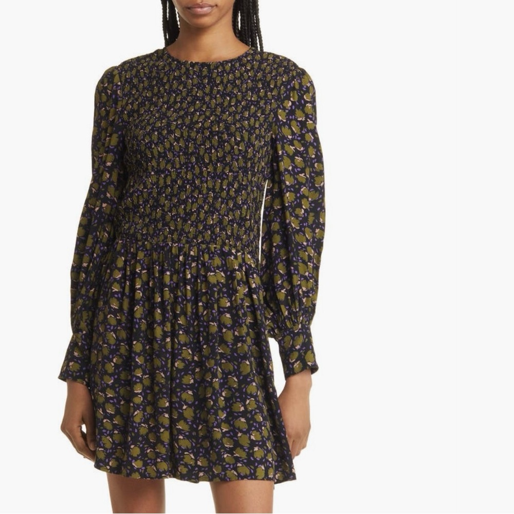 French Connection Berrit Collette Long Sleeve Dress